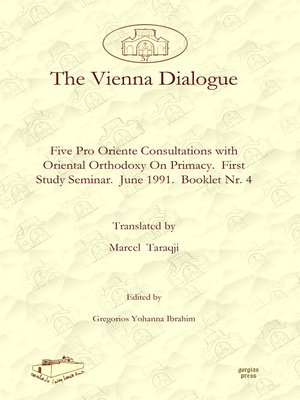 cover image of The Vienna Dialogue